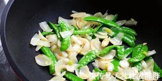 家常菜|百合炒荷兰豆,美味又下饭的家常菜!百合炒荷兰豆,美味又下饭的家常菜!