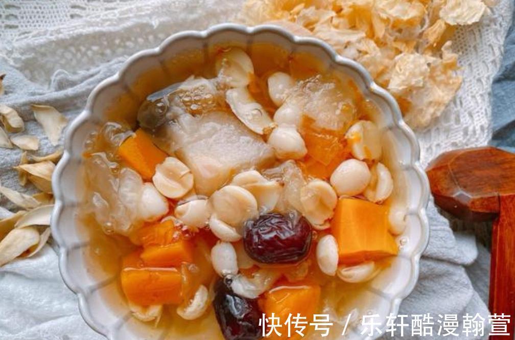 香甜|高颜值什锦润肺汤，口感香甜糯，学会了可以自己开店了