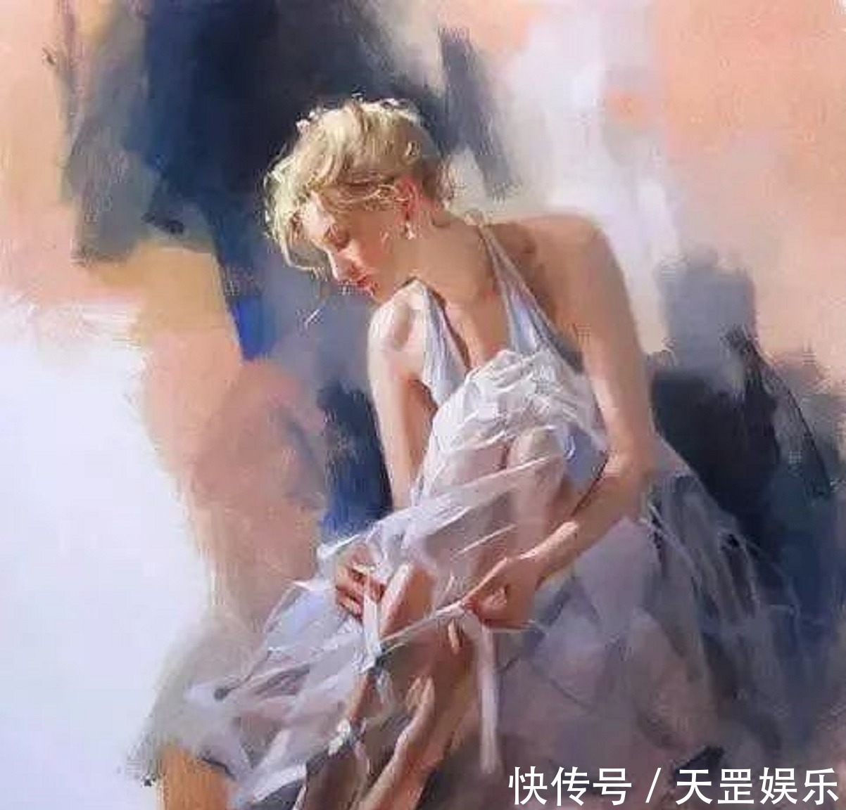 历史人物!明艳的色彩中迸发出唯美惊艳的女性魅力——擅画女人的约翰逊
