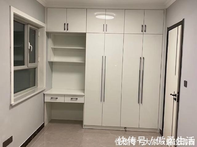 安装|硬装终于装修结束,里外打扫干净还不错,全屋定制柜子很满意