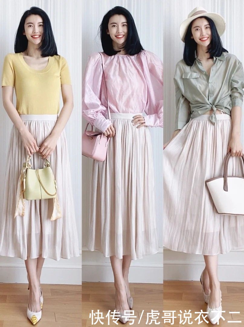 长裤|初夏下装在精不在多，会穿的女人都爱这几种，一衣多穿打造好气质