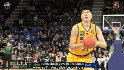 上场时间|又爆了!单场17分12板!周琦成最粗大腿!这三帽NBA级别