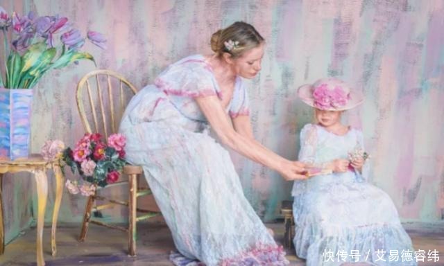 真人|11岁小女生用真人画画,盯着画看10秒钟,画中的人都会动