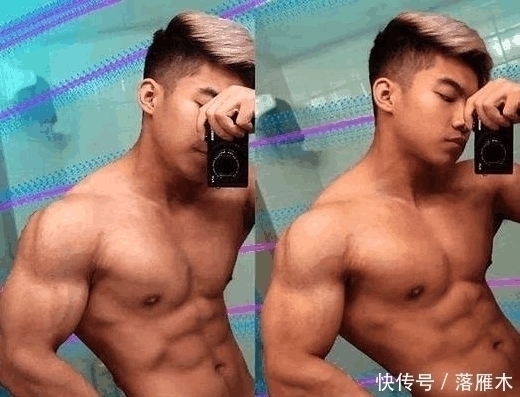 肌肉|17岁少年肌肉发达,为练腿等待两小时深蹲架,却被网友嘲笑身高