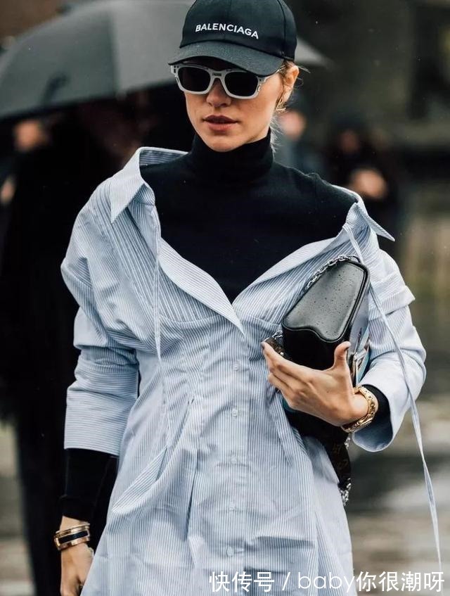 穿搭 叠穿怎么少得了衬衣做内搭看着就不一般,5套搭配供你选择!