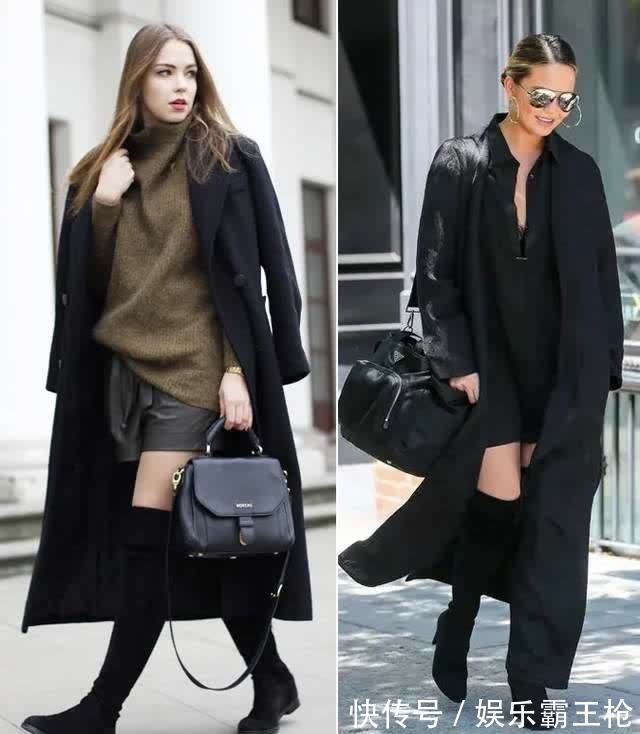 腰臀线 黑色大衣怎么穿才能减龄又时髦?掌握巧妙搭配细节,一秒钟变时髦