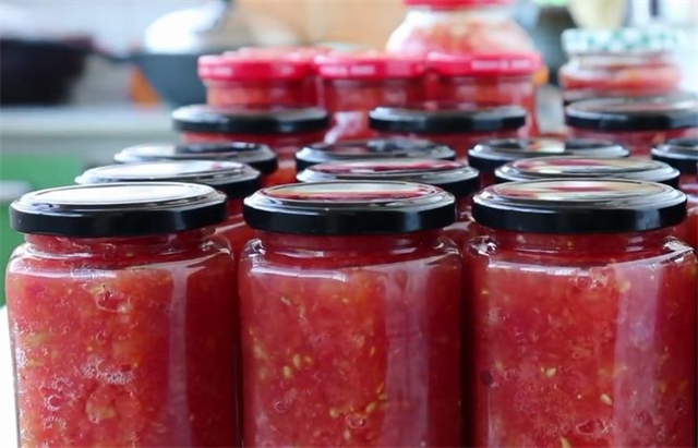 自制|教你在家自制西红柿酱,味道鲜美,做法简单,放一年不怕坏