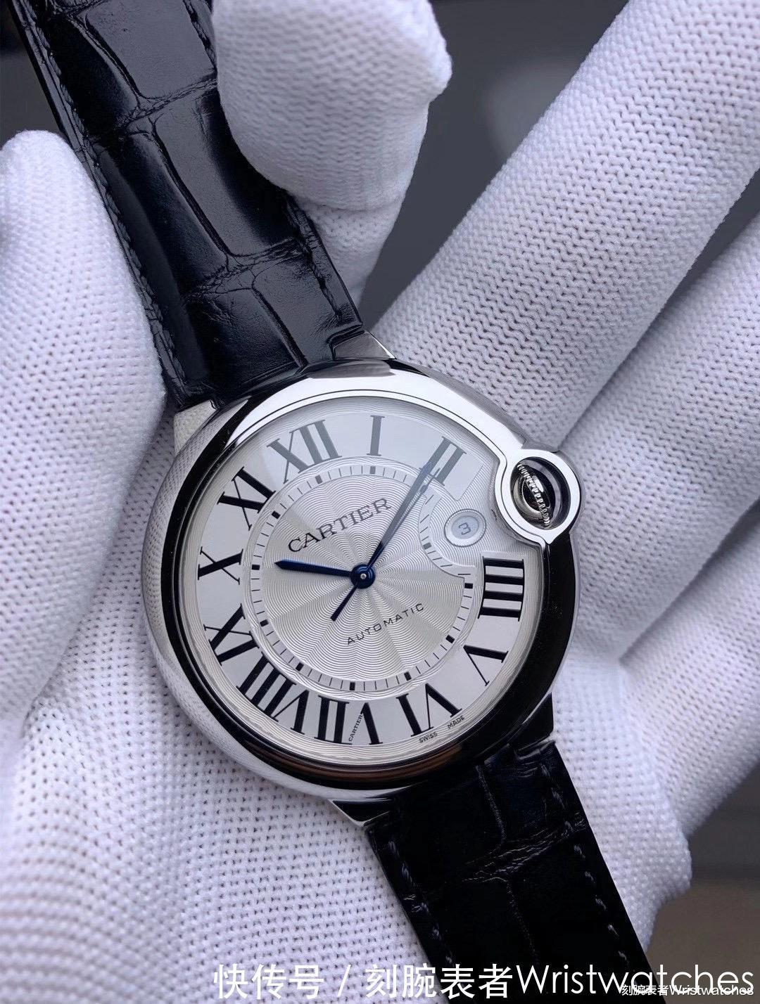 v6|V6厂卡地亚大号蓝气球V8版复刻表跟正品有什么区别!