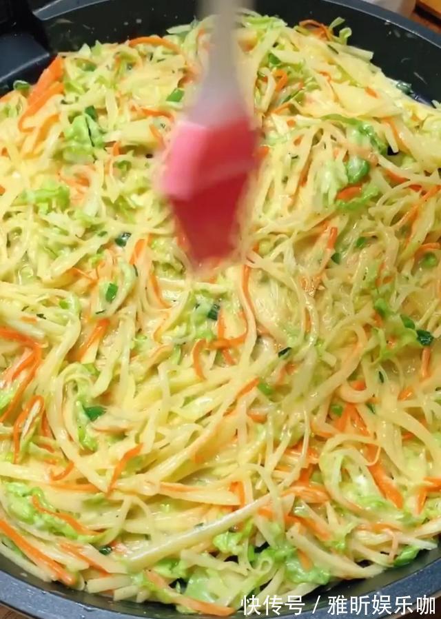 美食|今天美食，土豆大饼，既好吃又好做，太好吃了，太香了