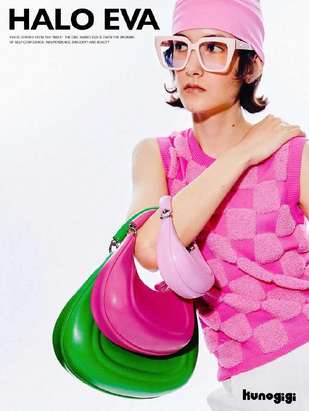 m 剪了短发的娜比，背啥我买啥