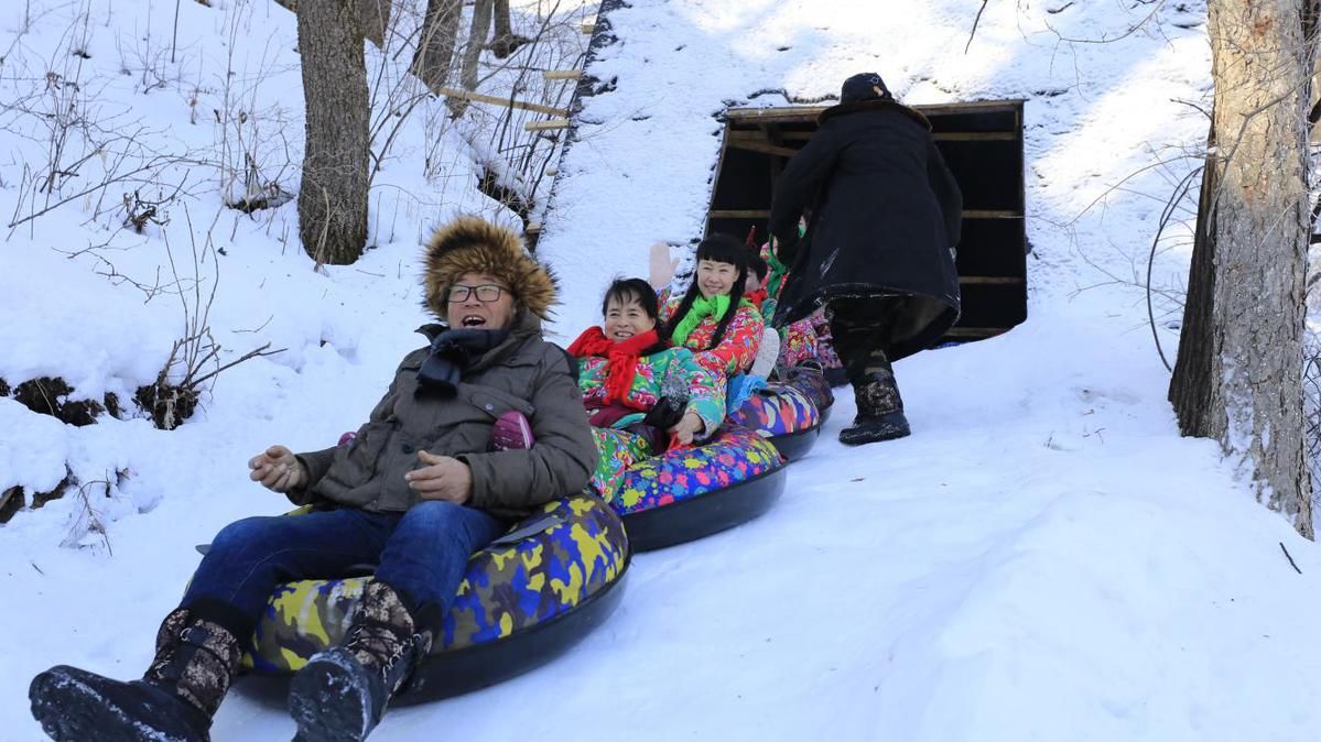 摩托|桦甸市肇大鸡山冰雪文化节开幕