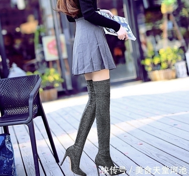 韩版 又一“细腿靴”火了,有些女人怕驾驭不了,连试都不敢试,可惜了