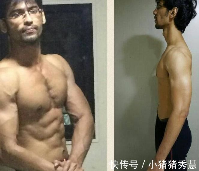 肌肉男|短短几年, 骨瘦如柴的小伙子, 通过健身训练变成肌肉男