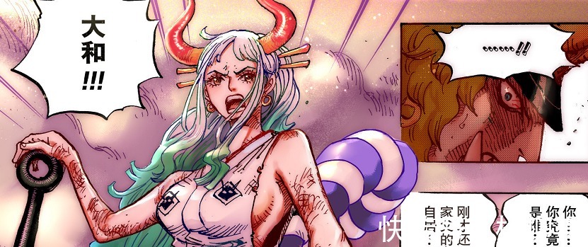 恶魔果实|海贼王1000话尾田隐藏大和的果实能力，她才是鱼鱼果实能力者