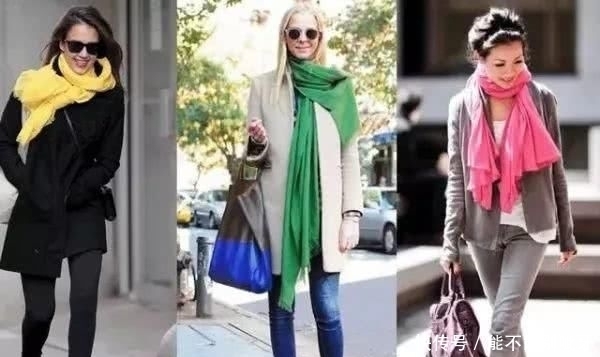 围巾搭配小心机,这个秋冬时髦和温暖全都有了