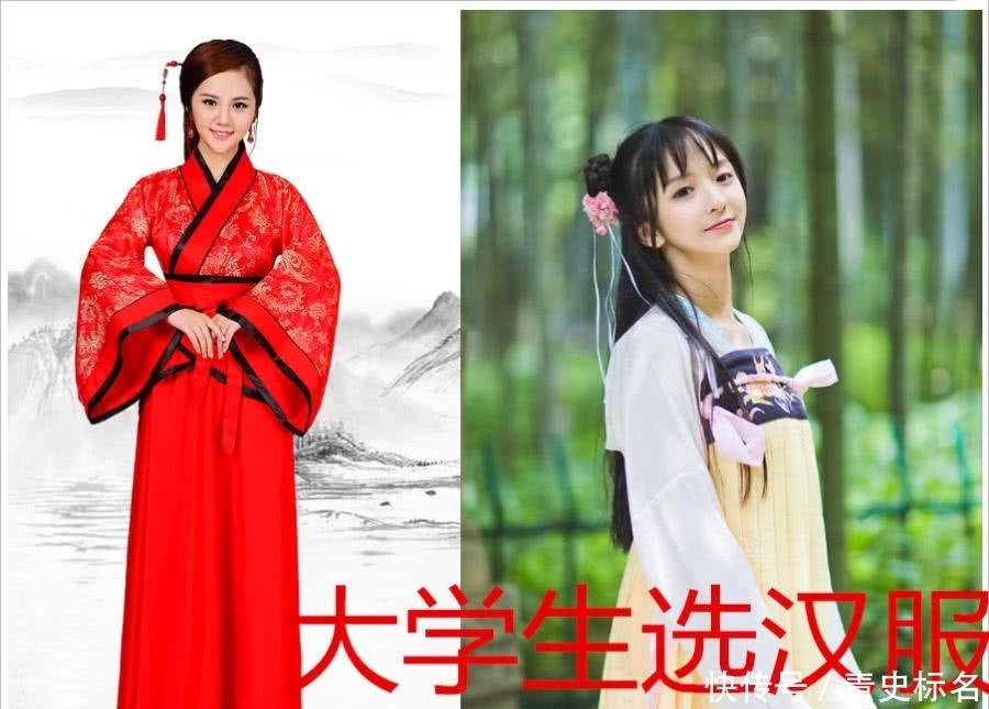小学生选汉服VS大学生选汉服，看到最后时，网友：太幼稚！