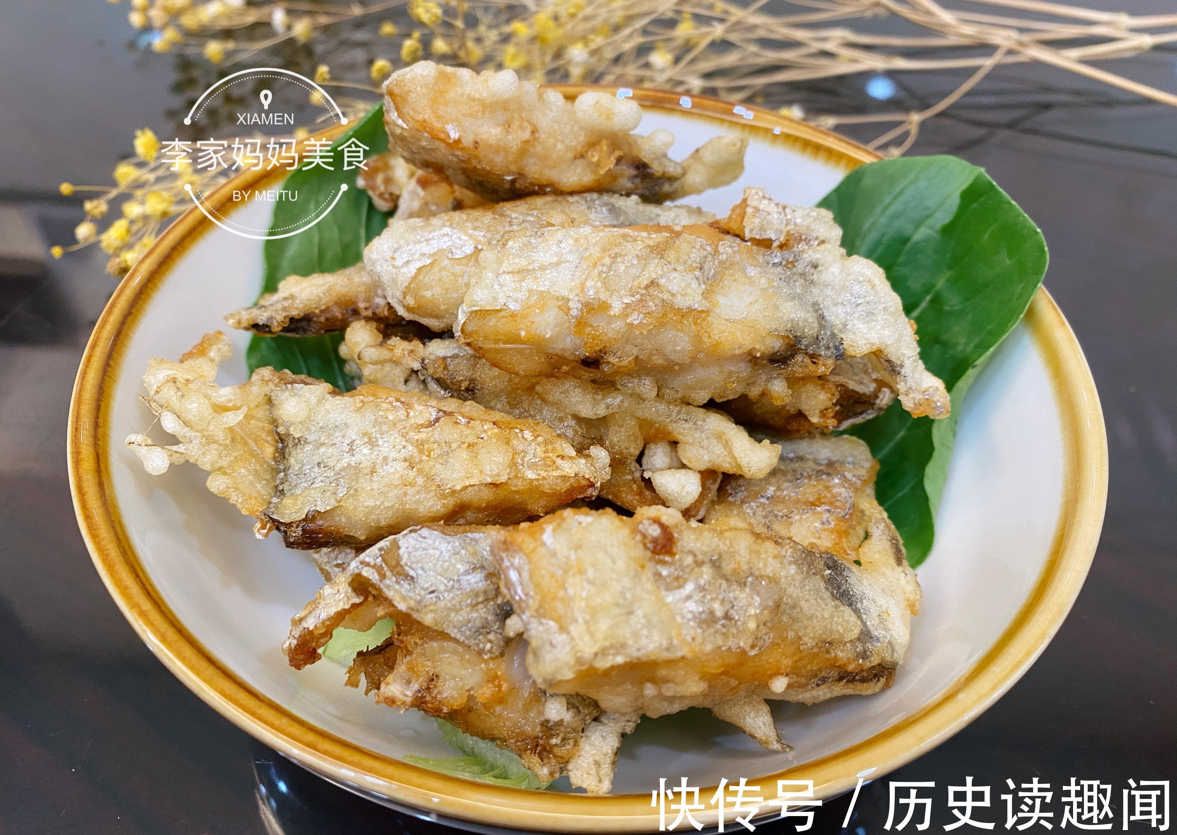 炸带鱼,别急着下锅,多做2步,鱼肉鲜美无腥味,鱼皮不破不粘锅