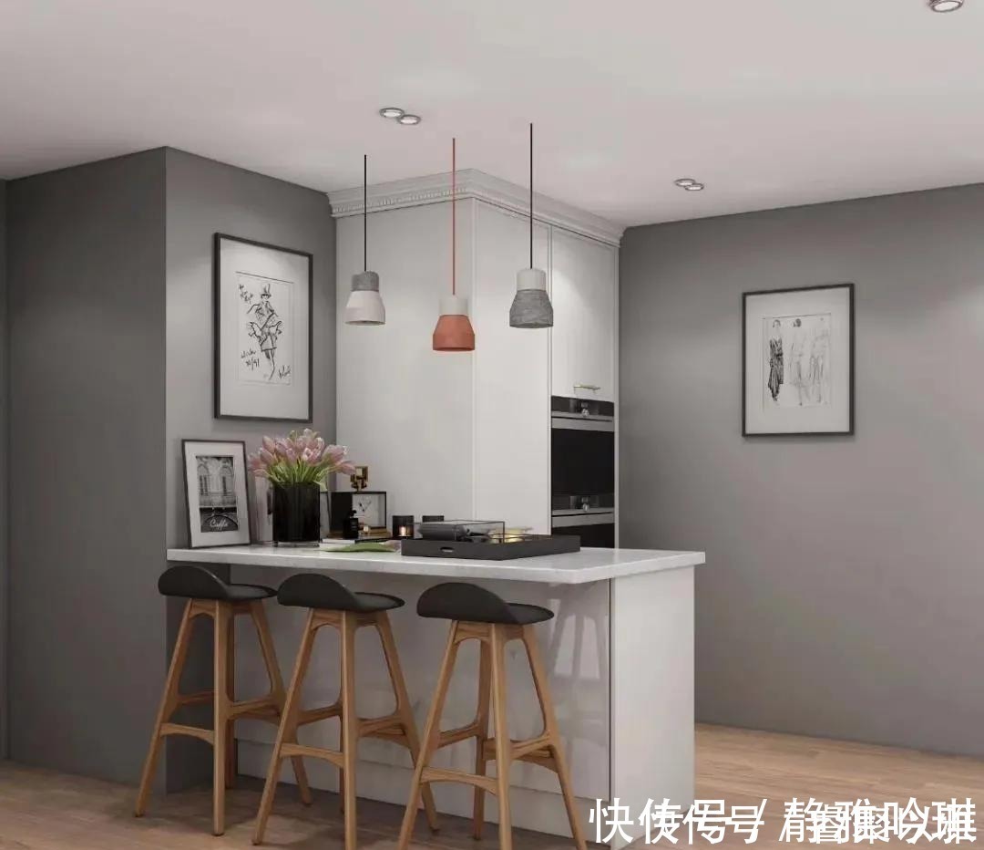 搭配|看上去一尘不染的厨房,大家都用了这几种配色~