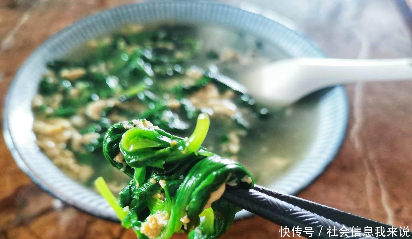 食材|简单的食材,简单的做法,常常是最养生的吃法,分享简易的茼蒿汤