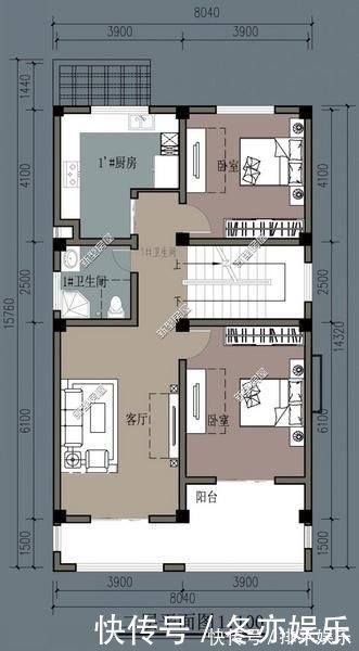 农村|农村临街自建房,带商铺的设计才实用,第3套造价仅23万