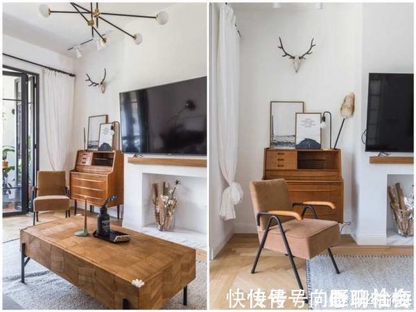 书房|他120㎡家,一进门玄关就把我吸引,全屋空间极致利用,真的很巧妙