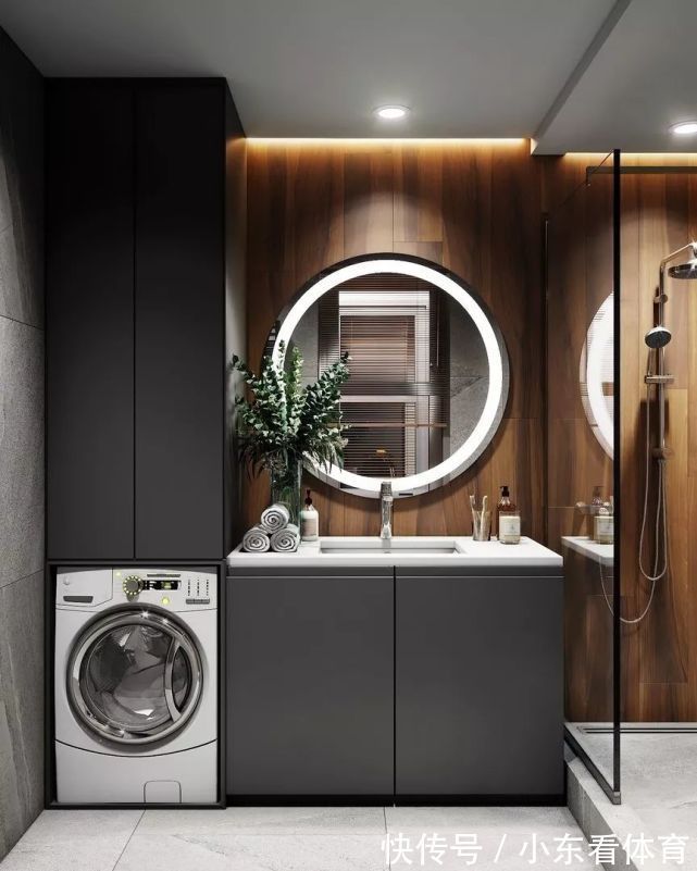 卫生间|等我有房了,卫生间才不放脸盆和拖把,现在会享受的人都这样做!