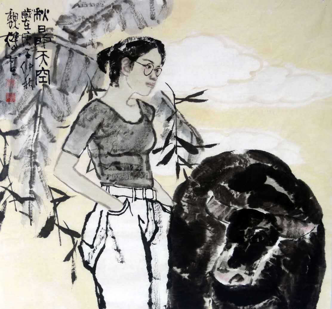 水墨|国画家魏杰先生2020年秋最新中国画作品欣赏