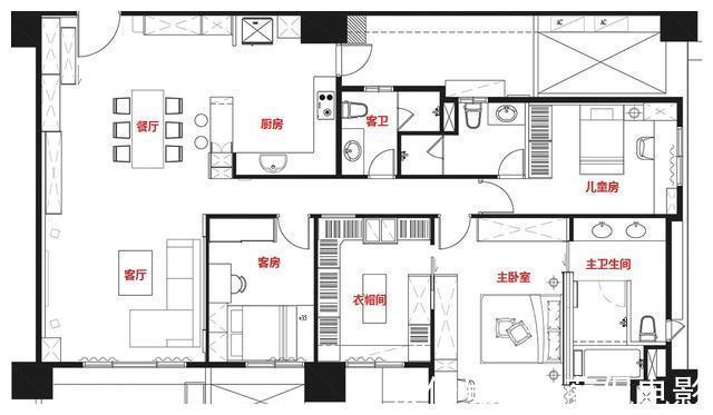 衣帽间|90后夫妻俩的精致生活,150㎡的家,处处收纳储物,高级感藏不住