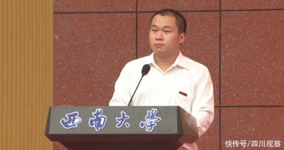 学妹们|网红博士黄国平回母校演讲：认真活一次，才对得住这一生