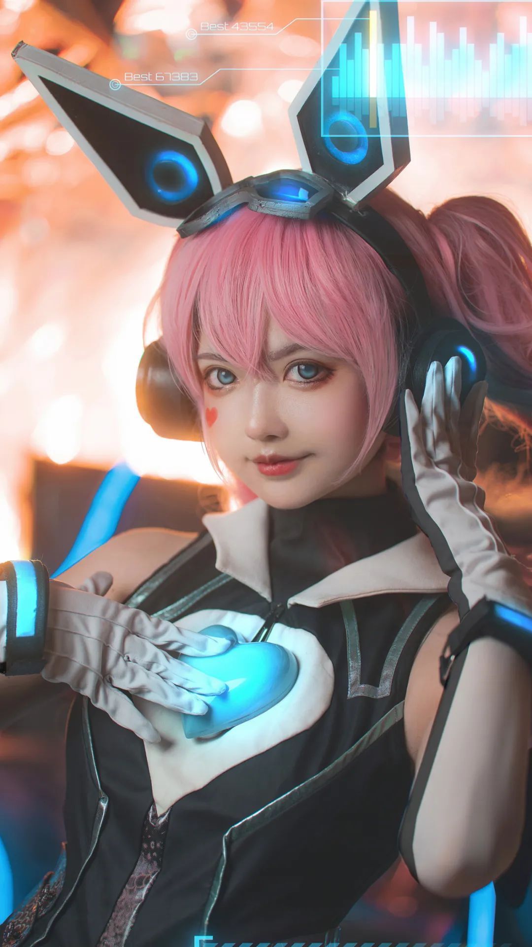 心灵骇客|cos:王者荣耀安琪拉-心灵骇客cos正片@北原美呆