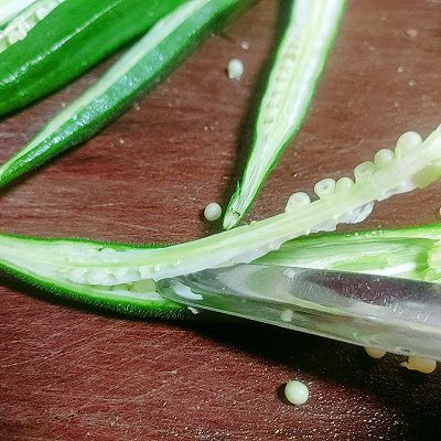 小米椒|虾滑酿秋葵