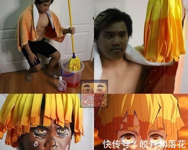 cospl真正的COSPLAY不需要华丽的道具,鬼灭之刃灵魂COS,谁能说不像