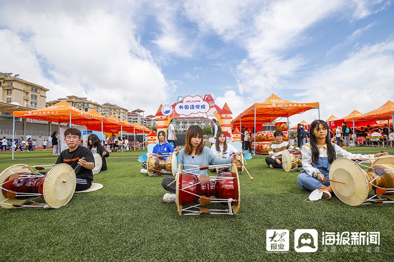 朝气蓬勃！实拍山东工商学院“小萌新”报到现场|图集 | 小萌