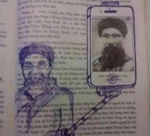 课本!中学生恶搞“课本插图”,引起众网友热议,称:笑出眼泪来了