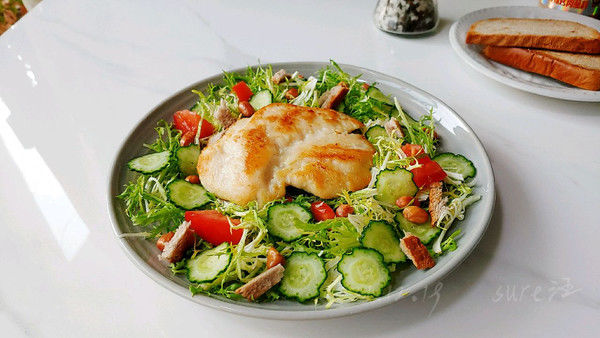 香煎黑椒嫩鸡排