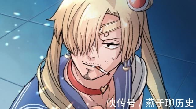 版本#各个版本不同画风的月野兔,看到路飞版本的水手月,我被逗笑