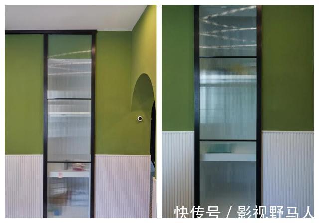 厨房|设计师爆改55㎡老破小,配色高级、功能齐全,进屋就被迷住了!