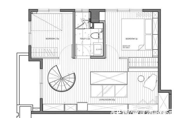 空间|原木+白色,营造出一个干净纯洁的空间,一个温馨的家!