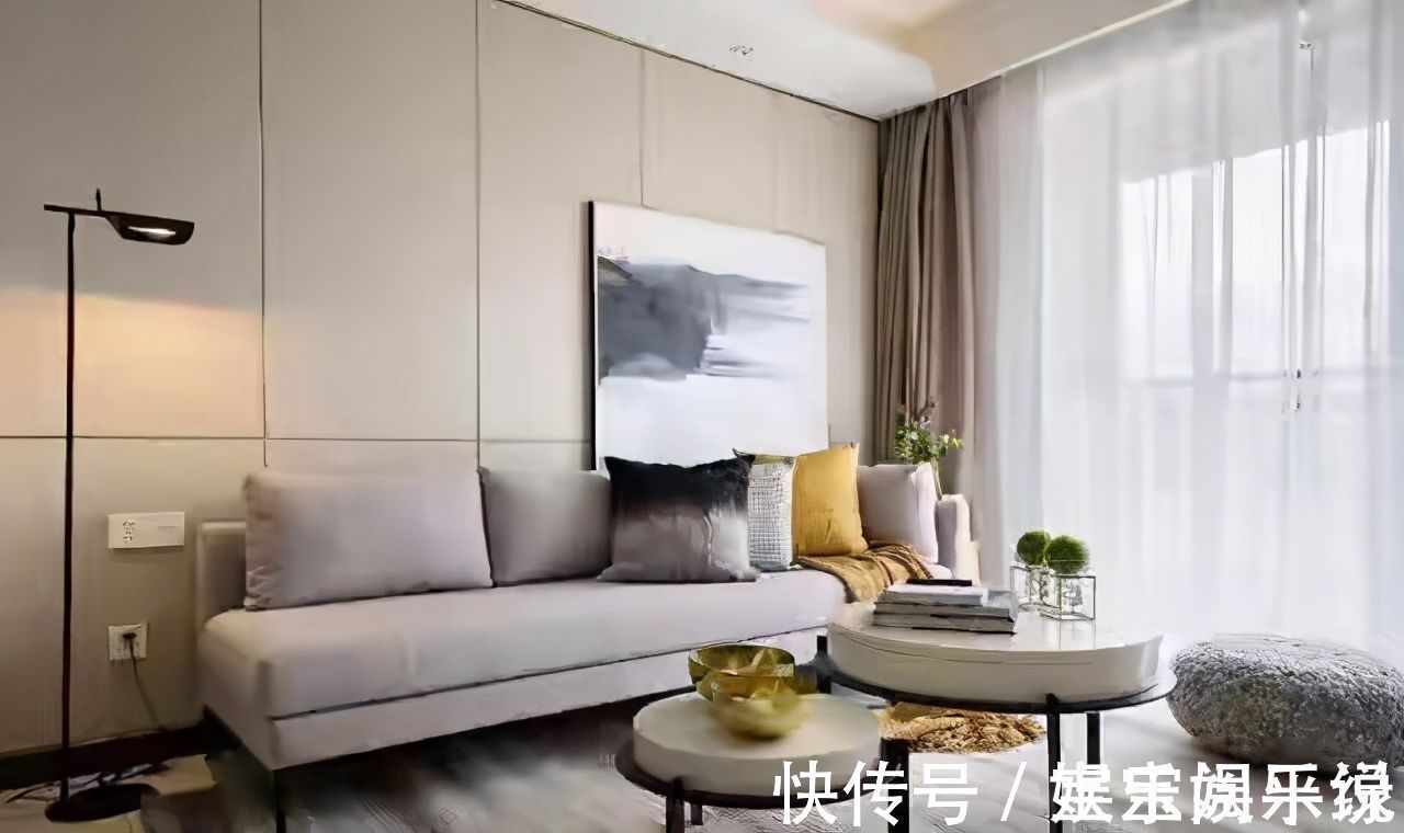 背景墙|90平米小三房,竟然打造了200个储物柜,真的太惊艳了