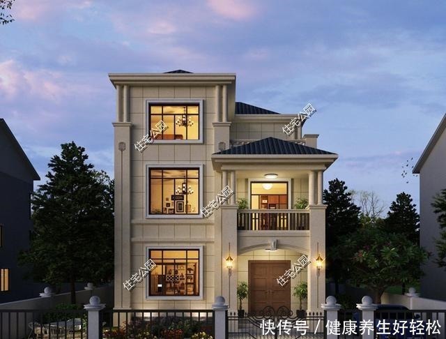 百来平|8米面宽学我这样建房，省时省力又省心，30万就能让你住新家！