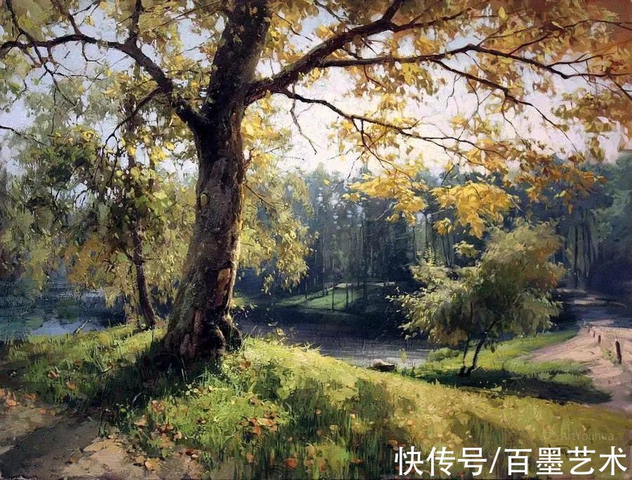 画家！80后乌克兰画家的乡村风景，真的太美了