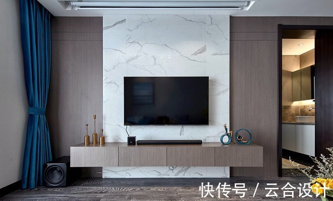 淋浴室|云合设计——80㎡的房子,装出100多平的感觉?