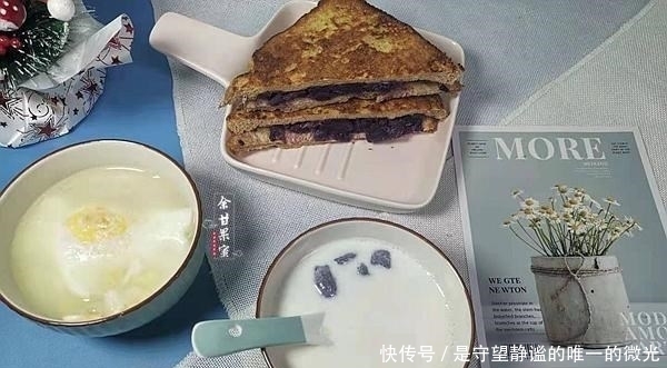 我家七天早餐,简单快捷又管饱,鸡蛋牛奶巧搭配,10分钟上桌