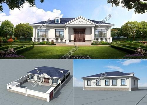 户型|农村精致小院的平房图片,建完让家人过上更好的生活