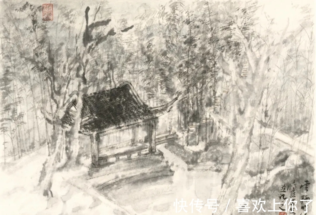 中国美术学院@我还没有风格|余博水墨山水画