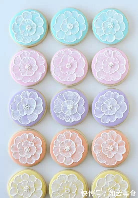 糖霜饼干|一双巧手，做出童话般的翻糖饼干，看完你会舍不得吃网友称太美