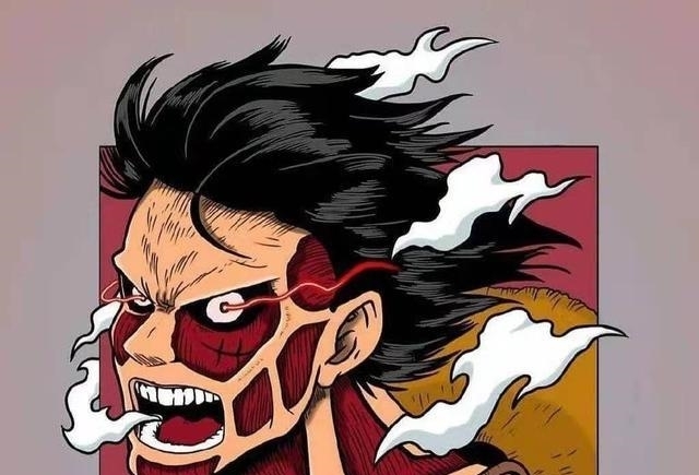 巨人与《海贼王》彩绘联动,山治化身进巨还抽烟,罗兵居然是锤巨