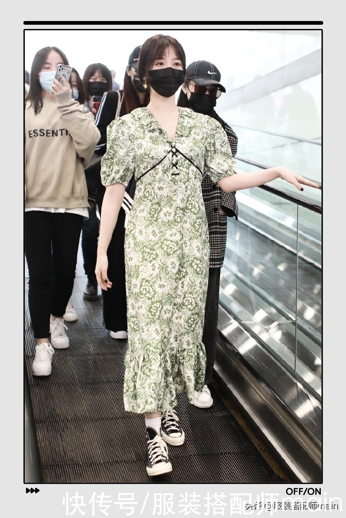 大长腿|早秋穿搭没灵感？试试今年流行的“连衣裙+平底鞋”，减龄又显瘦