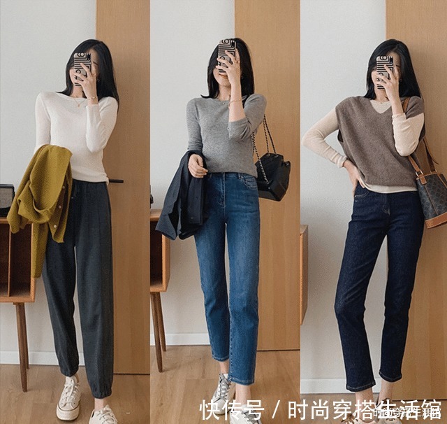 裤装|阔腿裤不受宠了,今年流行的3条裤子长这样,穿上显高显瘦提气质