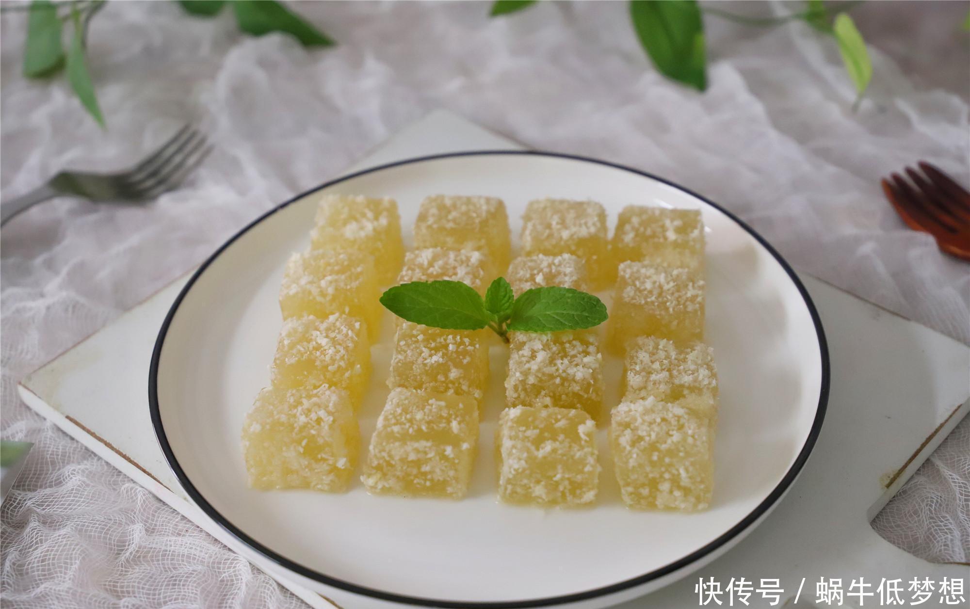 正当|秋冬,雪梨正当季,用来做成小糕点,入口即化,好吃不上火